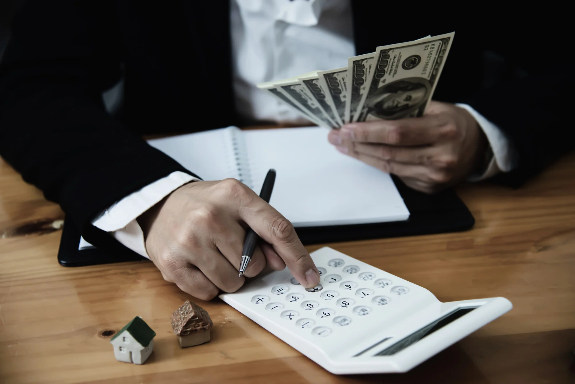 Couple relaxing at home, financially at ease